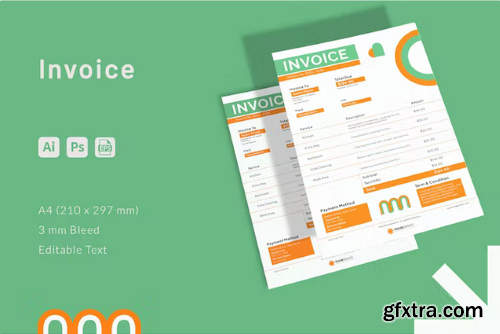 Cleaning Service - Invoice Template