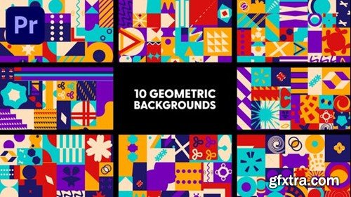 Videohive Geometric Backgrounds 43745462