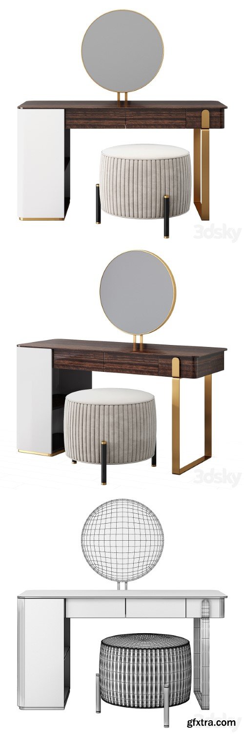 Dressing table PARISIENNE by Capital Collections | Vray