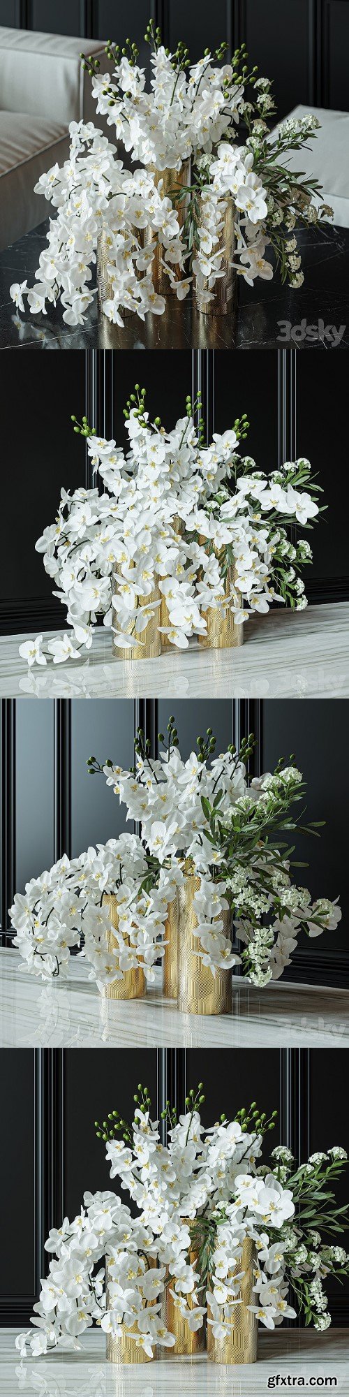 Flower Set 033 Orchids | Vray+Corona