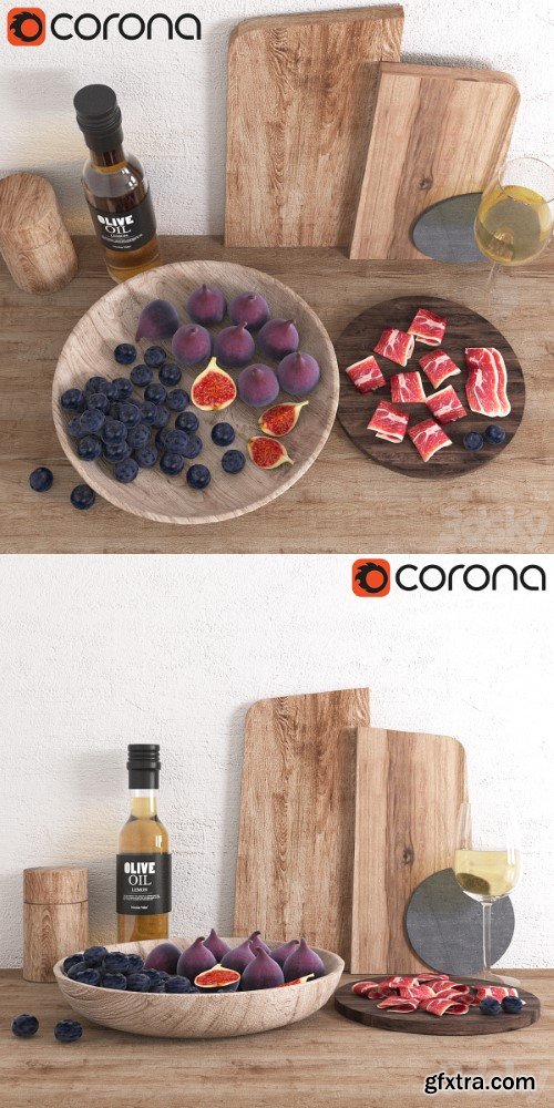 Decorative Set (With wine) | Corona