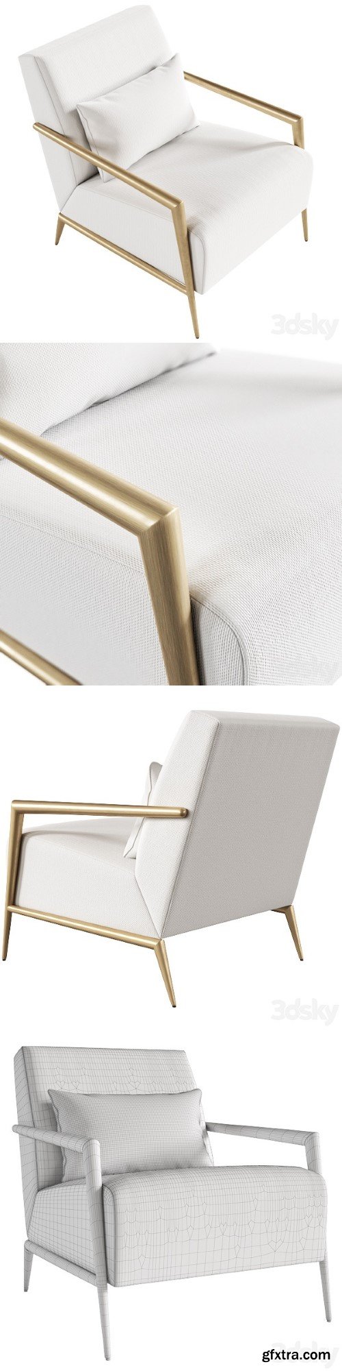 Pro 3DSky - Baker Enzo Lounge Chair