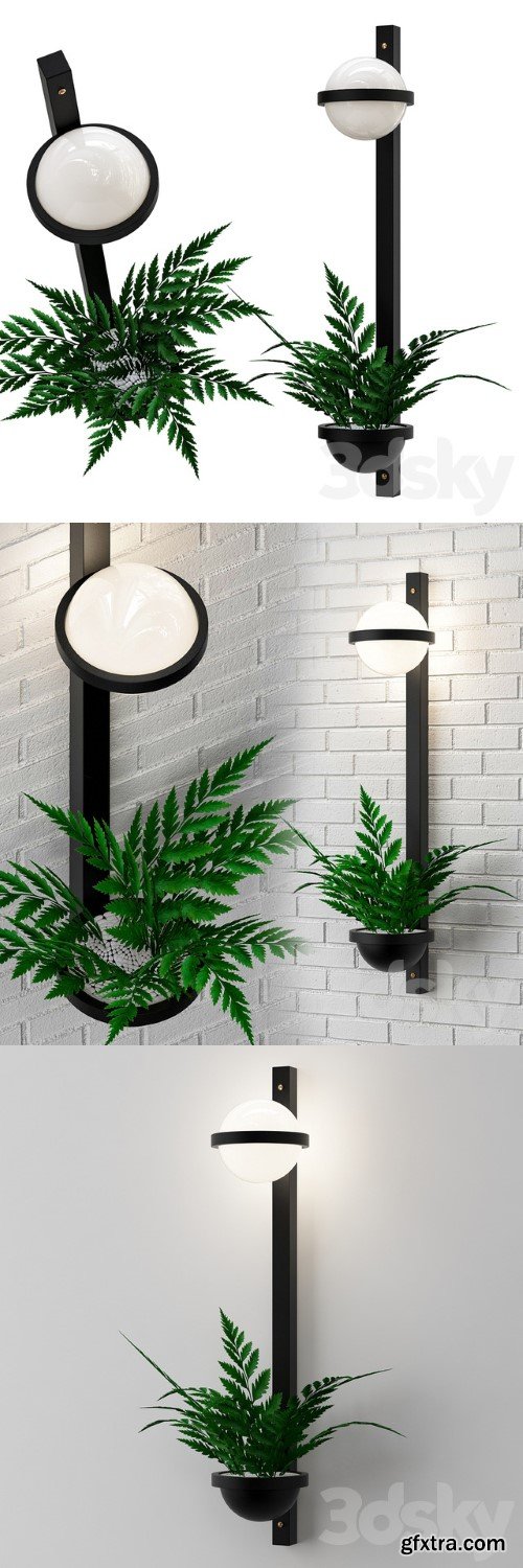 Pro 3DSky - Palma Wall Lamp