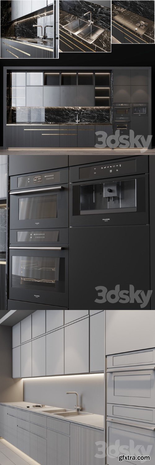 Pro 3DSky - Kitchen Modern 11