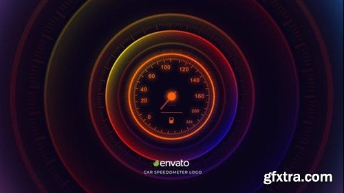 Videohive Car Speedometer Logo 44196817