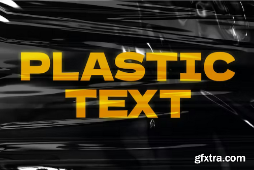Plastic Paper Text Effect