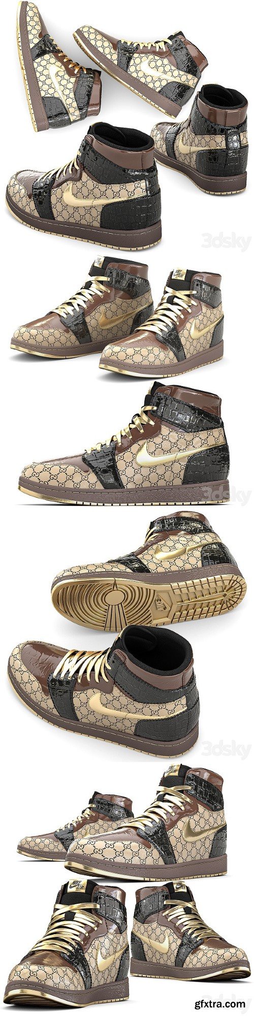 Pro 3DSky - Sneakers Nike Gucci