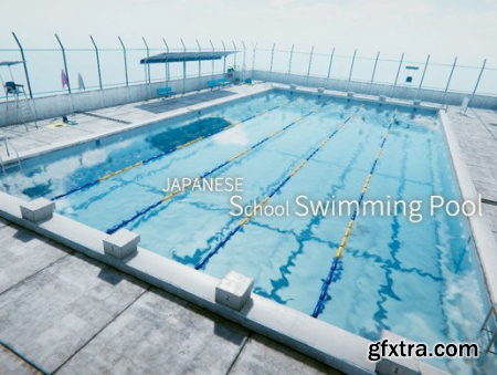Unity Asset - Japanese School Swimming Pool v1.1
