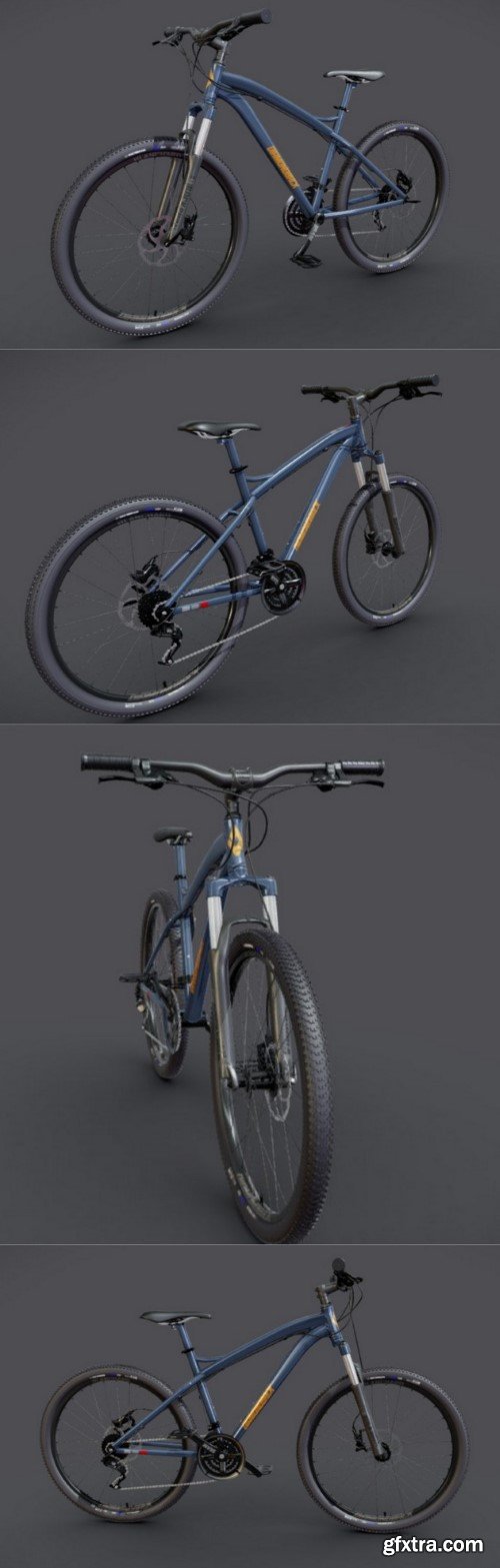 Sports Cycle 3D Model