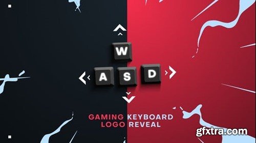 Videohive PC Gaming Keyboard Logo Reveal 45069661