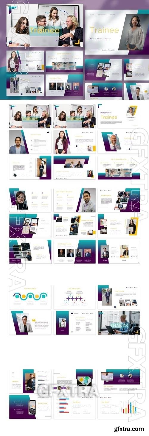 Traineee - Business PowerPoint Template VH5ZLK7