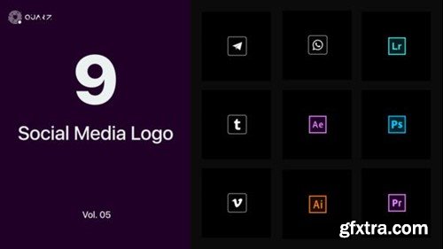 Videohive Social Media Logo Vol. 05 45344822