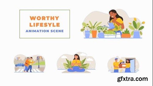 Videohive Worthy lifestyle After Effects Animation Scene 45457199