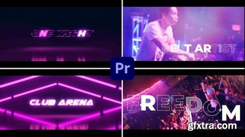 Videohive Neon Party Teaser 45548180