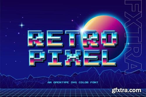 Retro Pixel font