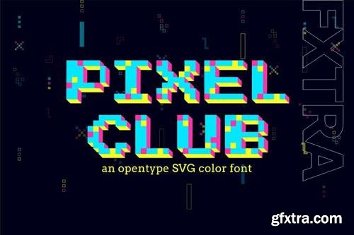 Pixel Club font
