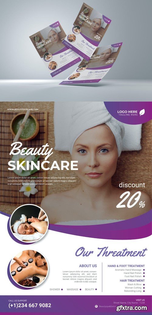 Beauty Skincare Flyer