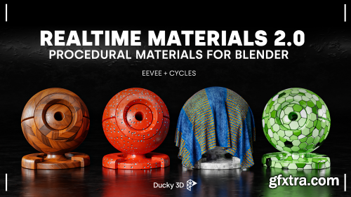 Blender - Realtime Materials v2.1.6