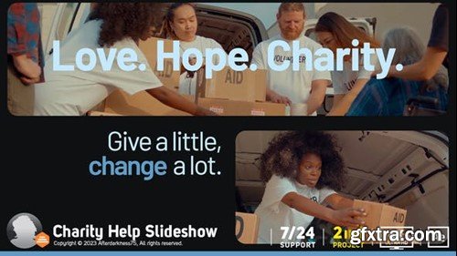 Videohive Charity Help Slideshow 45151187
