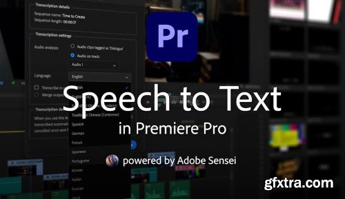 Adobe Speech to Text v12.0 for Premiere Pro 2024 WIN