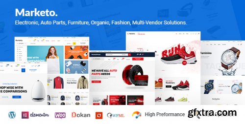 Themeforest - Marketo - eCommerce & Multivendor Marketplace Woocommerce WordPress Theme 22310459 v5.2.0 - Nulled