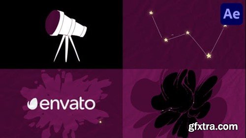 Videohive Telescope and Constellation Logo Opener for After Effects 47206640