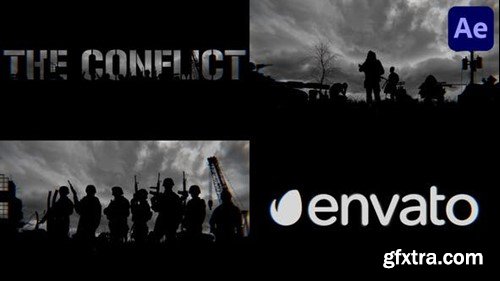 Videohive The Conflict Logo for After Effects 47352823