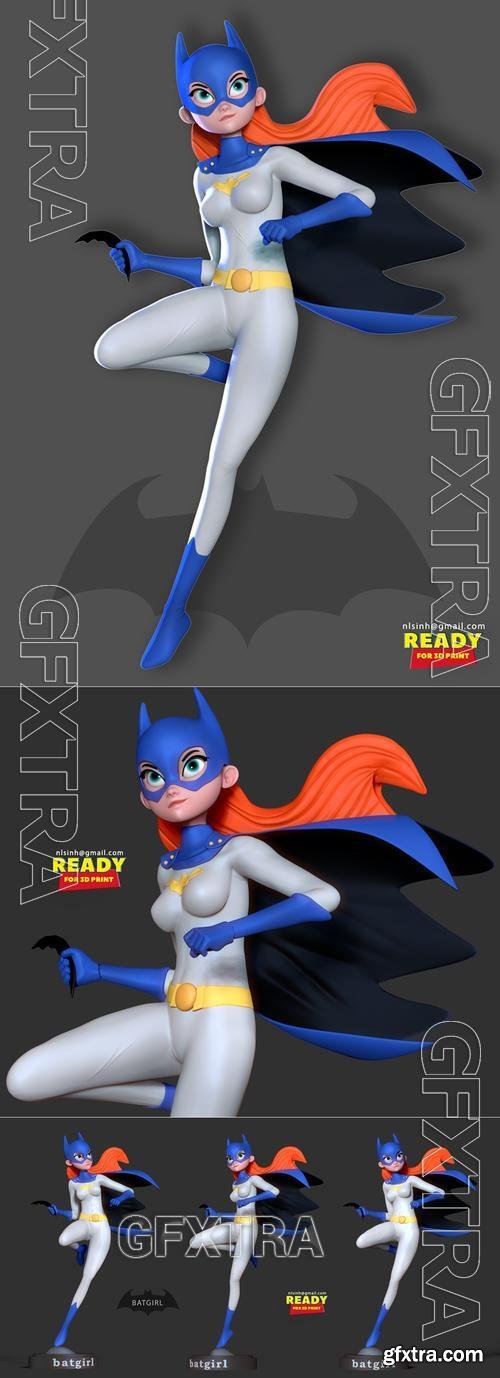Batgirl Stylized – 3D Print Model