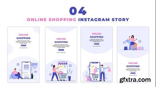 Videohive Online Outfits Shopping Vector Instagram Story 47394988