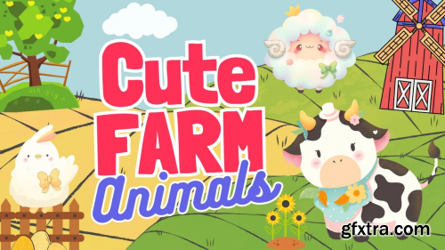 Barnyard Buddies: Drawing Cute Farm Animals in Procreate