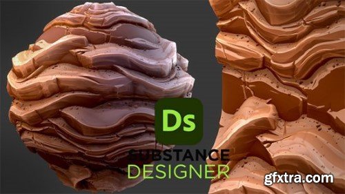 Gumroad – Stylized Desert Rock - Substance 3D Designer