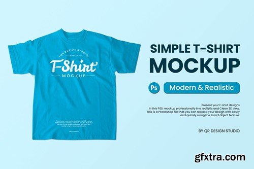 Simple T-Shirt Mockup WLNB35A