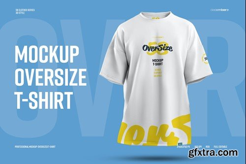 Mockups Oversize T-shirt RQXVBC3