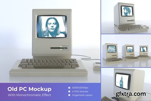 Old Computer Mockup M689URB