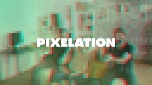 Videohive - Pixelation Transitions - 47674913
