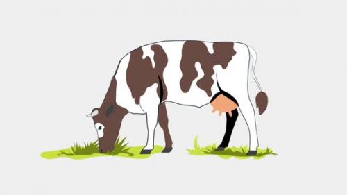 Videohive - Farm Animals Cartoon Animation Scene - 47935753