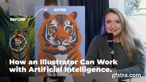 How an Illustrator Can Work with Artificial Intelligence.