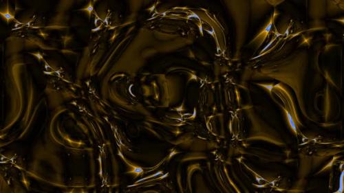 Videohive - Moving chocolate shape layer style shiny liquid - 48214311