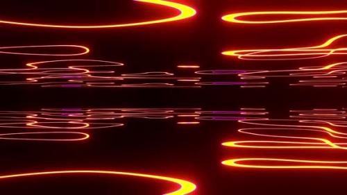 Videohive - Colorful Moving Lines - 48353436