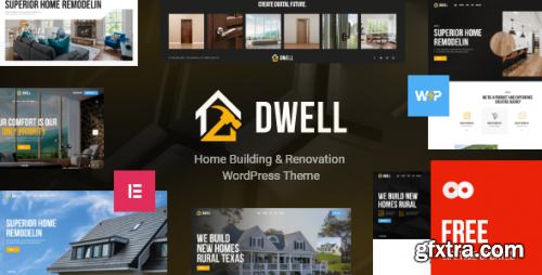 Themeforest - Dwell - Home Building & Renovation WordPress Theme 45692934 v1.2.1 - Nulled