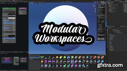 Modular Workspaces 1.7 Library - Blender