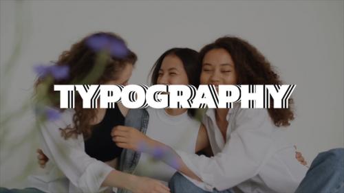 Videohive - Typography Titles | Mogrt - 48819118