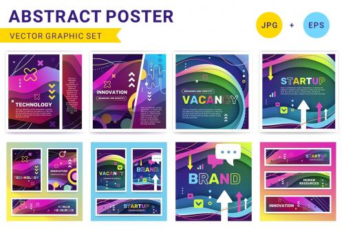 Abstract posters
