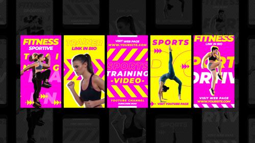 ArtList - Fitness Trainer Social Stories - 123977