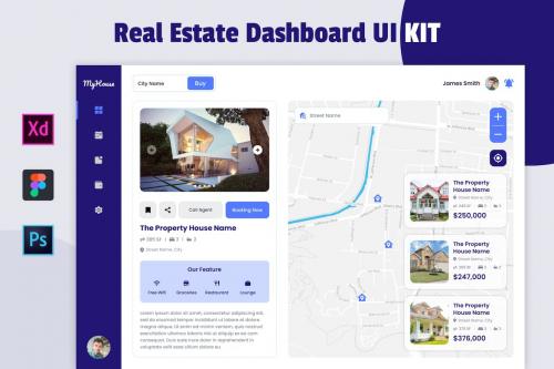 Real Estate Dashboard UI Kit