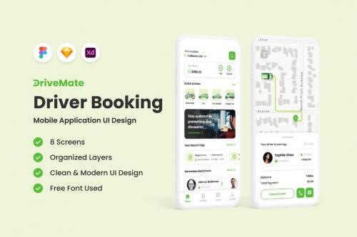 DriveMate - Driver Booking Mobile App