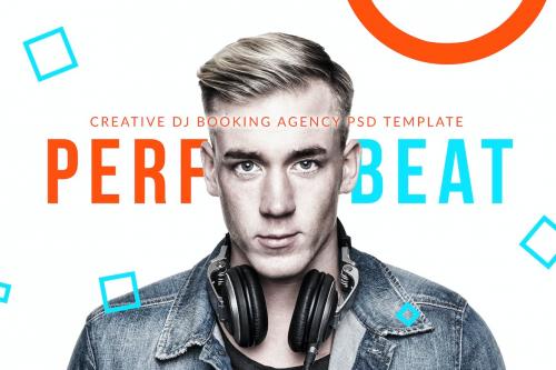 PerfectBeat - DJ Booking Agency PSD Template