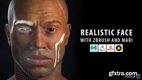 CGCircuit - Realistic Face with Zbrush and Mari