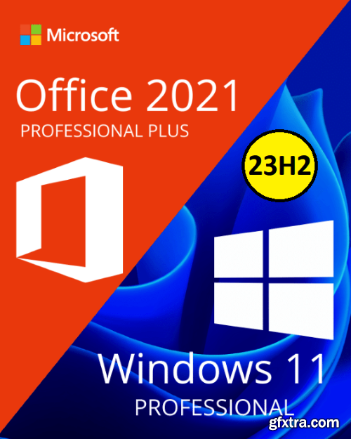 Windows 11 Pro 23H2 Build 23H2 Build 22631.3593 (No TPM Required) With Office 2024 Pro Plus Multilingual