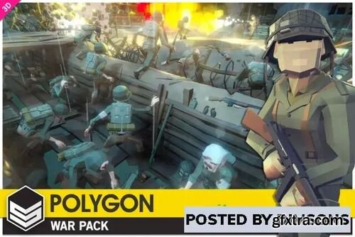 POLYGON War - Low Poly 3D Art by Synty v1.9